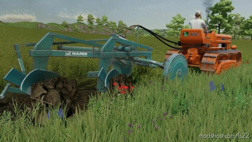 Nardi Trailed Plow for Farming Simulator 22