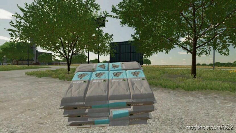 Liftable Pallet With Stones for Farming Simulator 22