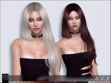 Anto – AVA (Hairstyle) for The Sims 4