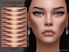 Eyebrows N15 for The Sims 4