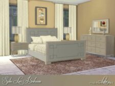 Sims 4 Set Mod: Soho LUX Bedroom (Image #4)