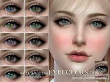 S-Club WM TS4 Eyecolors 201902 for The Sims 4