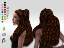 Sims 4 Elder Hair Mod: Savvy (Image #2)