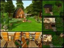 Sims 4 House Mod: Moss Cottage (Image #3)