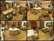 Sims 4 House Mod: Moss Cottage (Image #4)