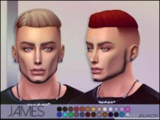 Mathcope James Hair for The Sims 4