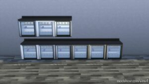 Sims 4 Interior Mod: Under Counter Fridges (Image #8)
