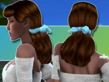 Sims 4 Teen Hair Mod: Cinderella (Image #2)