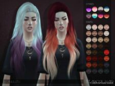 Leahlillith Stargirl Hair for The Sims 4