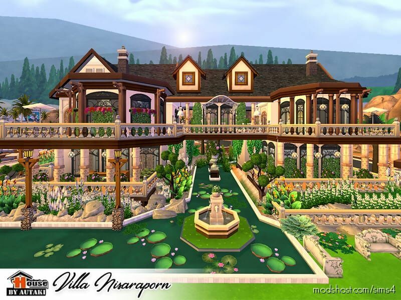 Villa Nisaraporn for The Sims 4