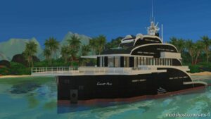 Sims 4 House Mod: Gorgona Yacht (NO CC) (Image #2)