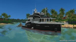 Sims 4 House Mod: Gorgona Yacht (NO CC) (Image #4)