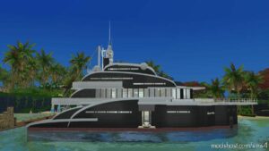 Sims 4 House Mod: Gorgona Yacht (NO CC) (Image #5)