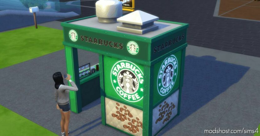Starbucks To GO ! for The Sims 4