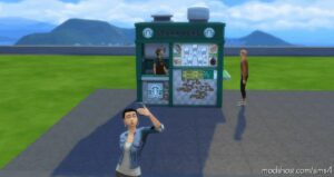 Sims 4 Object Mod: Starbucks To GO ! (Image #7)