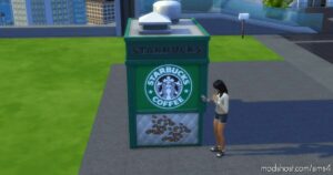 Sims 4 Object Mod: Starbucks To GO ! (Image #9)