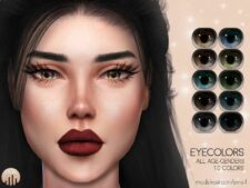 Eyecolors BES10 for The Sims 4