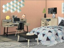 Sims 4 Set Mod: Calligraphik Bedroom (Image #3)