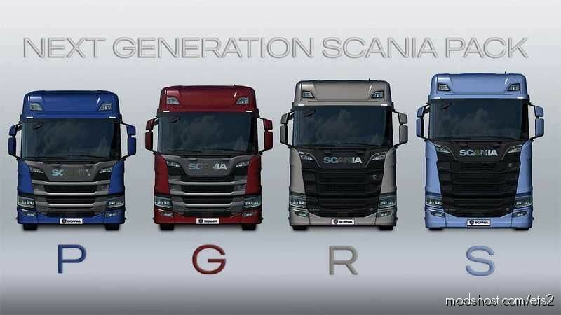 Scania NG P/G/R/S V2.5.2 [1.44] for Euro Truck Simulator 2