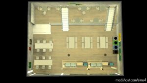 Sims 4 House Mod: Newcrest High School – NO CC (Image #4)