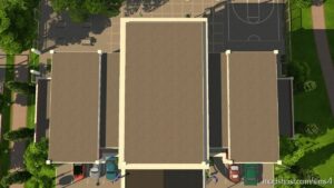 Sims 4 House Mod: Newcrest High School – NO CC (Image #8)