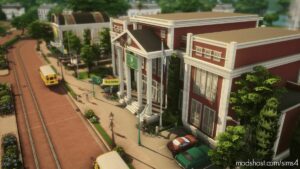Sims 4 House Mod: Newcrest High School – NO CC (Image #11)