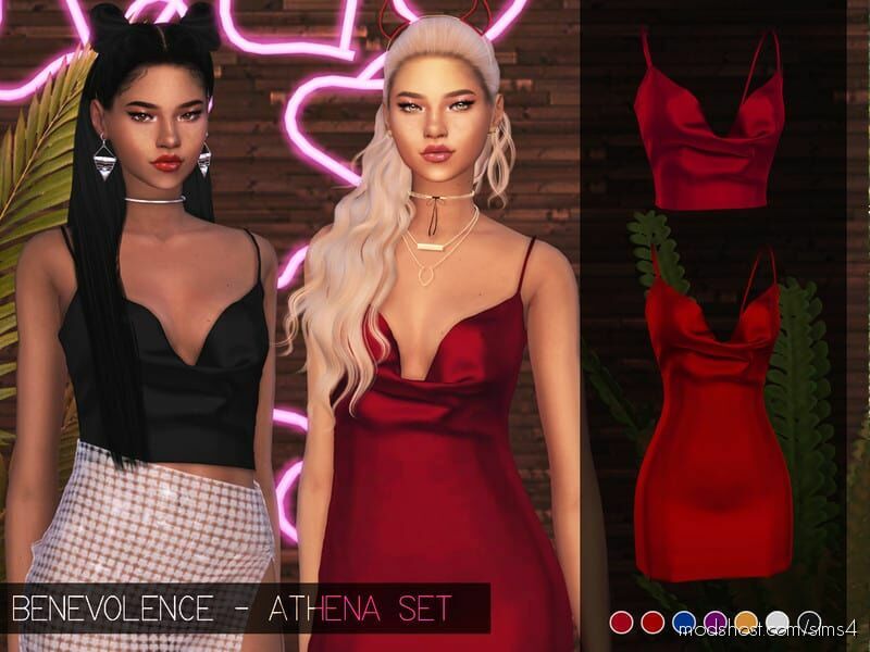Benevolence – Athena SET for The Sims 4