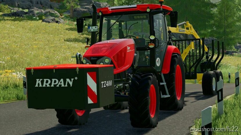Krpan TZ400 for Farming Simulator 22