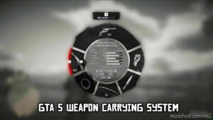 GTA 5 Weapon Carrying System for Red Dead Redemption 2