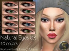 Natural Eyes 03 for The Sims 4