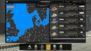 World Map Background [1.44] for Euro Truck Simulator 2