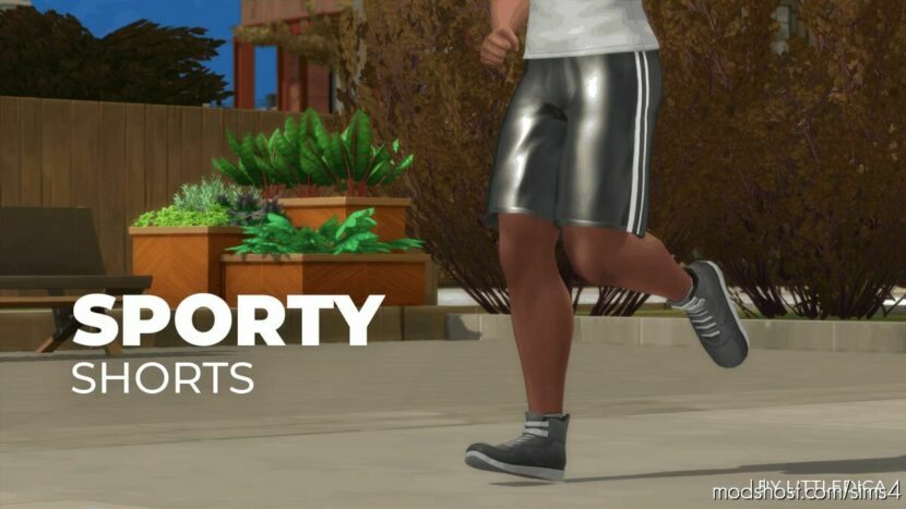 Sporty Shorts – Male Short Pants for The Sims 4