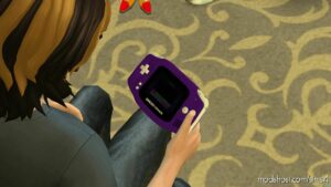 Sims 4 Object Mod: Usable Nintendo Game BOY Advance (Image #3)