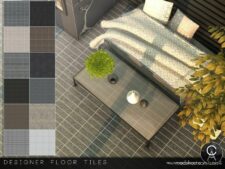 Designer Floor Tiles for The Sims 4
