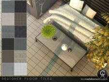 Sims 4 Set Mod: Designer Floor Tiles (Image #3)