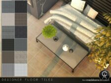 Sims 4 Set Mod: Designer Floor Tiles (Image #4)