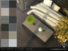 Sims 4 Set Mod: Designer Floor Tiles (Image #8)