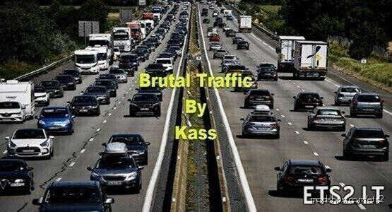 Brutal Traffic V2.6 for Euro Truck Simulator 2