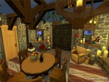 Sims 4 House Mod: Cabin Of Hagrid (Image #6)