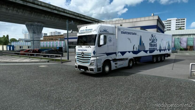 Combo Skin Trio Trans Logistik for Euro Truck Simulator 2