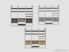 Bedroom Almond – Dresser for The Sims 4