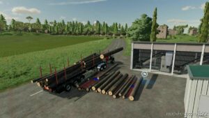 FS22 Fliegl Mod: Timber Runner Autoload Wood V1.1 (Image #2)