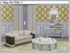 Sims 4 Mod: Happy Face Walls Marcorse (Image #4)