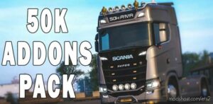 50K Addons Pack V2.7 for Euro Truck Simulator 2