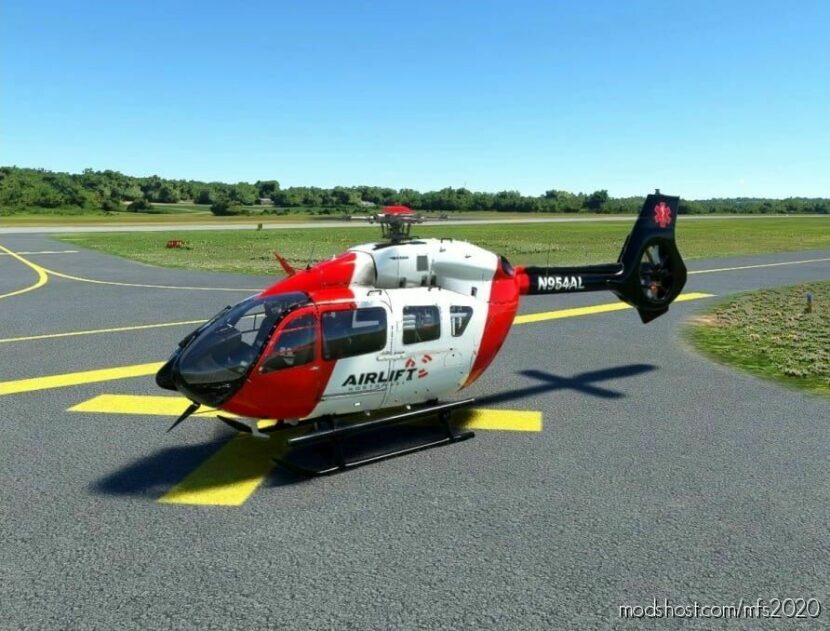 HPG H145 Hems Action Pack Airlift Northwest for Microsoft Flight Simulator 2020