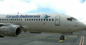 B737-700 | Retro Garuda Indonesia Pk-Ggw 4K (Fictional) for Microsoft Flight Simulator 2020