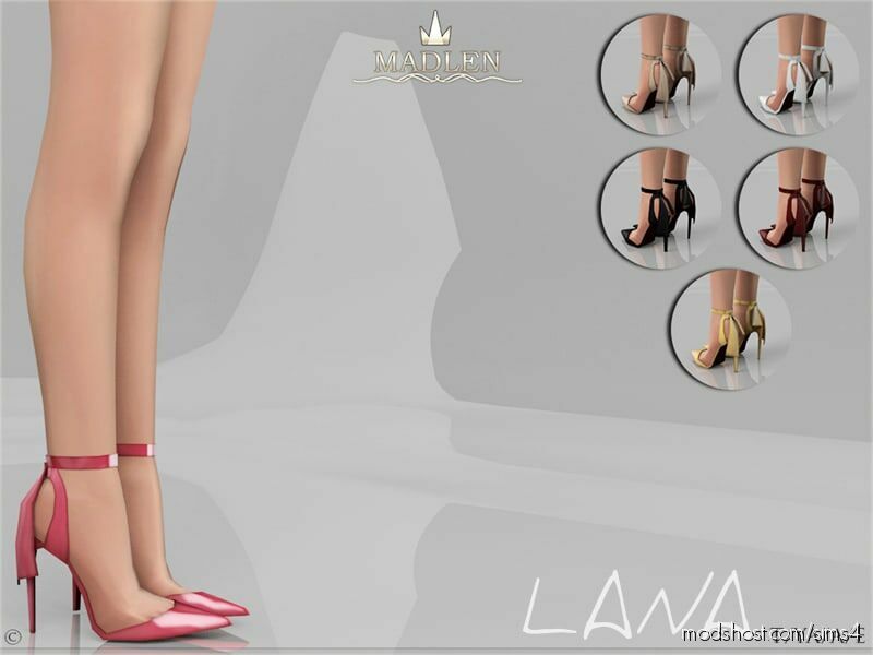 Madlen Lana Shoes for The Sims 4
