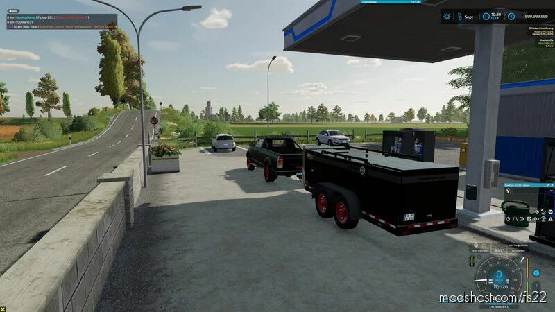 Diesel Trailer With More Capacity V2.1 for Farming Simulator 22