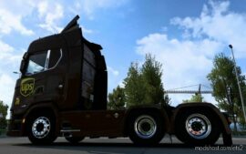 ETS2 Scania Mod: Skin Scania S 2016 UPS 1.44 (Image #3)