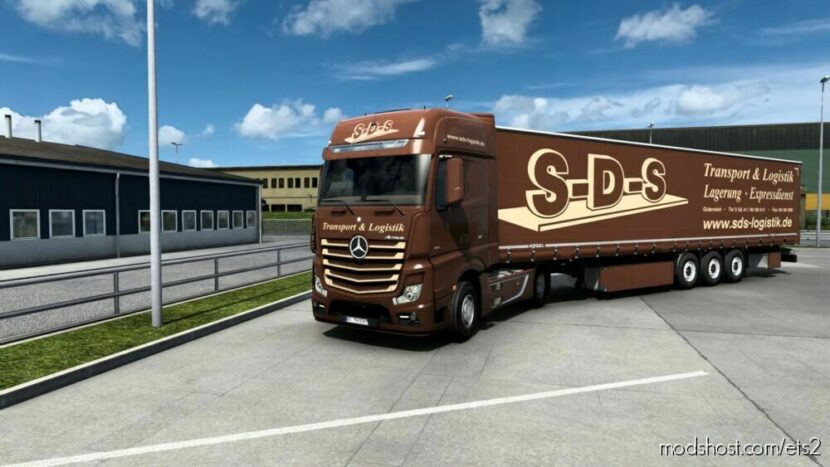 Combo Skin SDS Logistic Gütersloh for Euro Truck Simulator 2